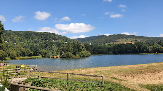 Pradelles-Cabardes Lake Beach