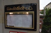 Gänsedieb à Dresden menu
