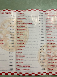 Pizzeria Pizza Dina à Zogno (la carte)