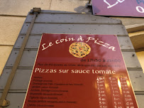 Le coin à pizza la tour d'aigues à La Tour-d'Aigues carte