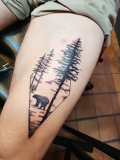 Explore wv tattoo ideas, creative tattoo ideas in Minocqua, available at Walking Arts Tattoos