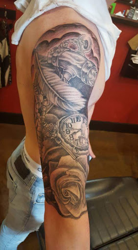 Infamous Ink Tattoo and Piercing, 410 Four Seasons Blvd #202e, Greensboro, NC 27407, USA, 
