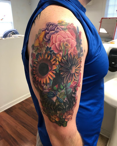 Explore memorial tattoo ideas for grandfather, creative tattoo ideas in Virginia Beach, available at Studio Evolve