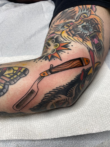 Explore august birth flower tattoo ideas, creative tattoo ideas in Charleston, available at The Edge Tattoo Studio