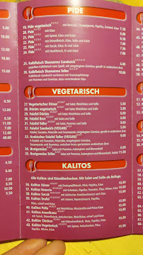 Restaurant de spécialités du Moyen-Orient Miro - Damaskus à Fürth (la carte)