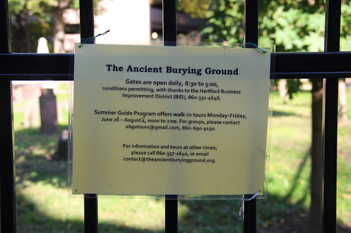 Tourist Attraction «Ancient Burying Ground», reviews and photos, 60 Gold St, Hartford, CT 06103, USA
