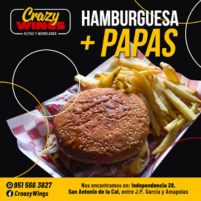 Crazy Wings - Independencia 26, Segunda Sección, 71250 México, Oax., Mexico