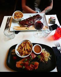Steak du Restaurant à viande Steakhouse District, Viandes, Alcool, à Strasbourg - n°5