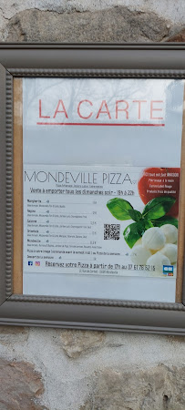 MondevillePizza91 à Mondeville carte