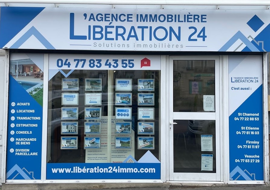 Agence immobilière Libération 24 - Rive de Gier à Rive-de-Gier