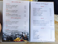 Menu du Il Triangolo à Pietralunga