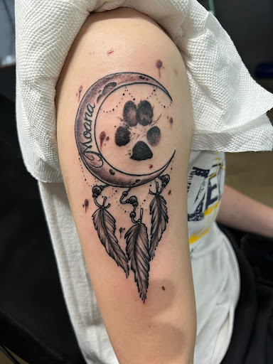 Explore holy tattoo ideas, creative tattoo ideas in Peru, available at Irezumi Tattoo Parlor