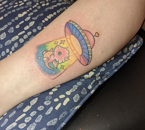 Explore aurora tattoo ideas, creative tattoo ideas in Fairborn, available at Royal Prevail Tattoo