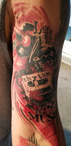 Explore tattoo ideas for men half sleeve, creative tattoo ideas in Angola, available at Hoodlum Ink