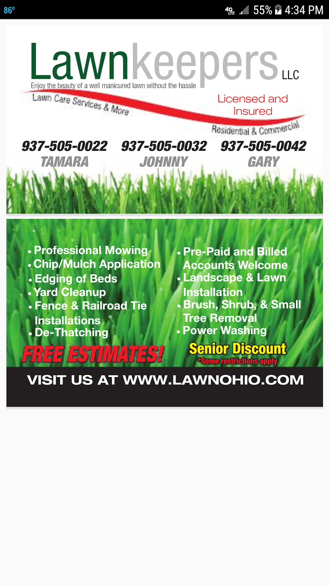 LawnKeepers LLC