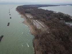 Foto von Erie Beach mit lange, gerade küste