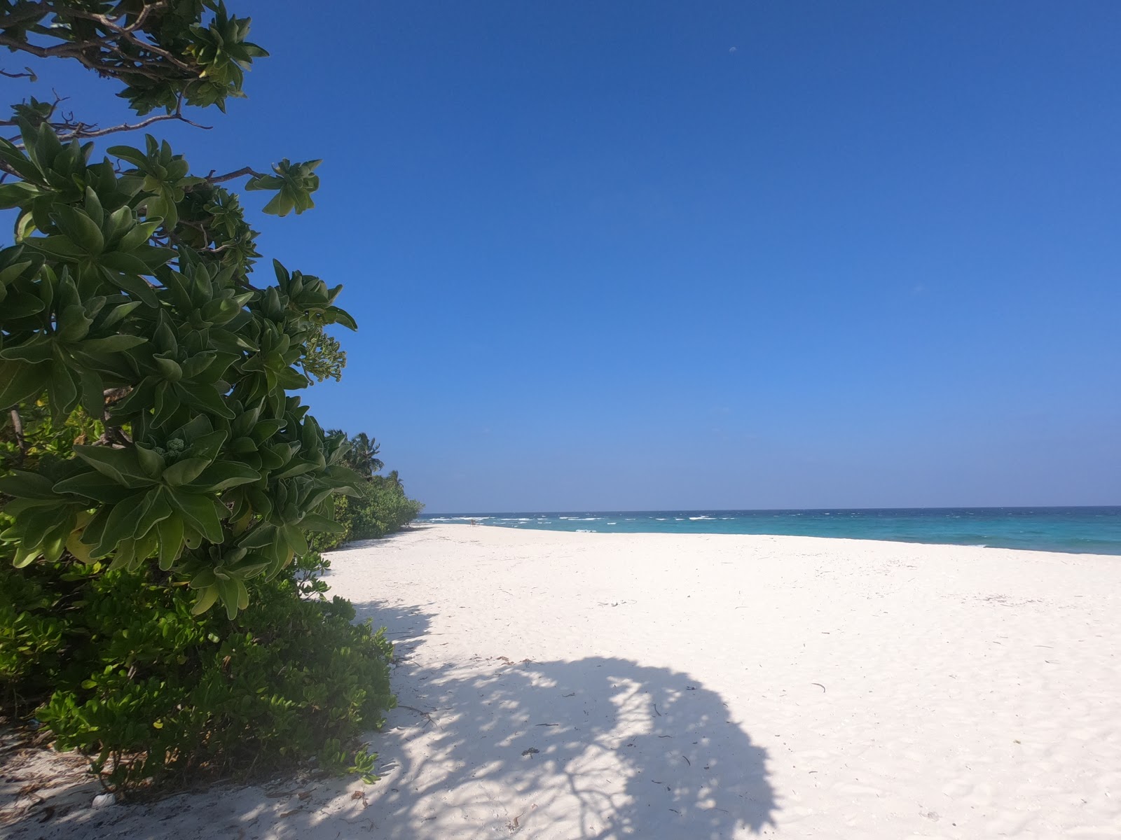 Zdjęcie Kanditheemu Beach z powierzchnią biały piasek