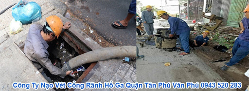 Công Ty Nạo Vét Cống Rãnh Hố Ga Quận Tân Phú Văn Phú