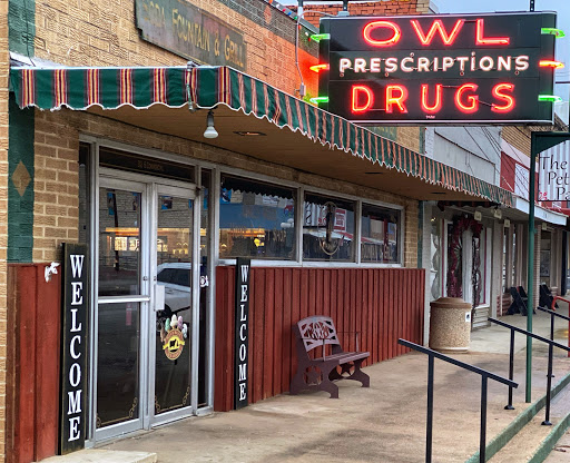 Hamburger Restaurant «Owl Drug Store», reviews and photos, 312 S Commercial Ave, Coleman, TX 76834, USA