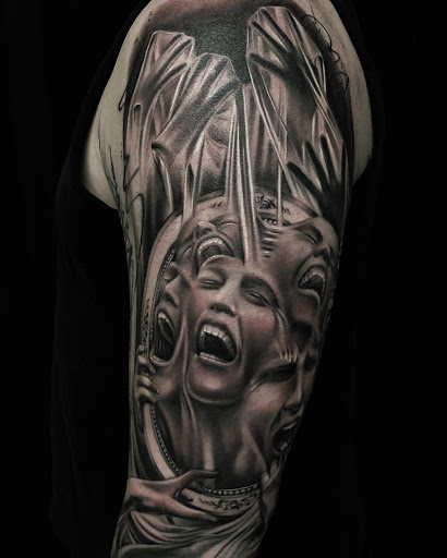 Explore tattoo ideas asian, creative tattoo ideas in Saint George, available at Humble Bee Tattoos (Studios)