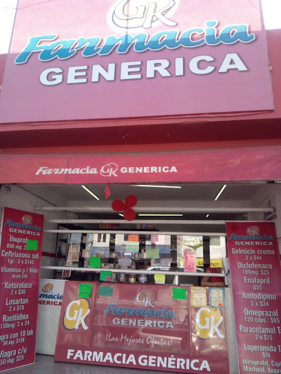 Farmacia Gk Guanajuato 1071, Los Reyes, 36590 Irapuato, Gto. Mexico