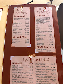 Le Bélouga à Balaruc-les-Bains menu