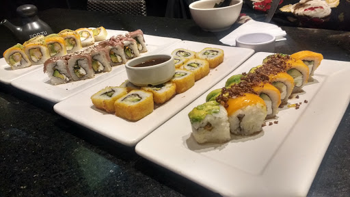 Sushi buffet in Mexico City