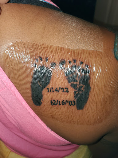 Explore tattoos for your daughter ideas, creative tattoo ideas in Kingsland, available at Sea Of Ink Tattoo & Piercing Studio