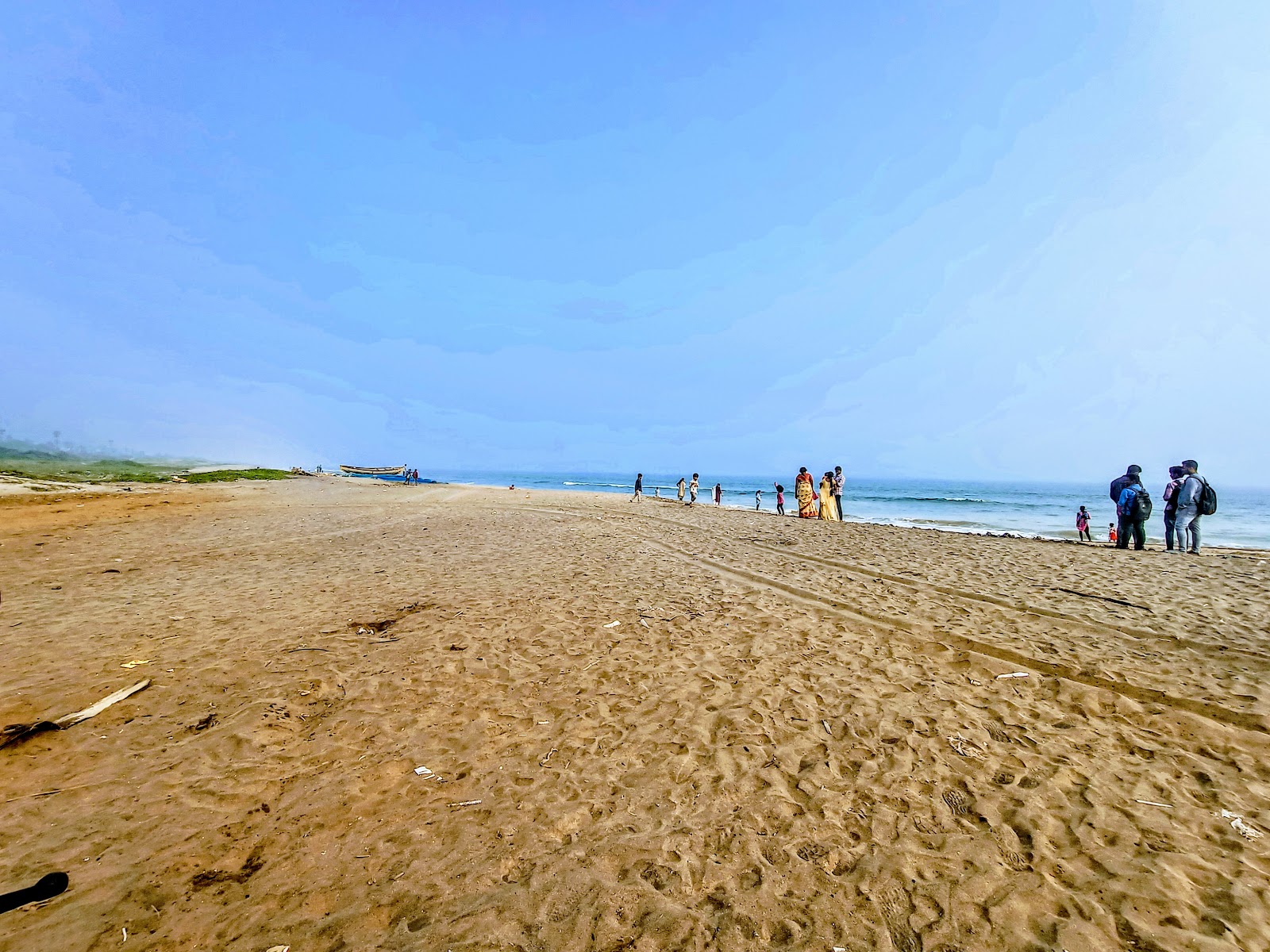 Φωτογραφία του Sagar Nagar Beach με επίπεδο καθαριότητας εν μέρει καθαρό