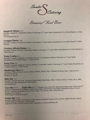 Caterer «Sander Catering», reviews and photos, 5322 IN-164, Jasper, IN 47546, USA