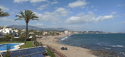 Foto von Playa de las Buganvillas mit sehr sauber Sauberkeitsgrad
