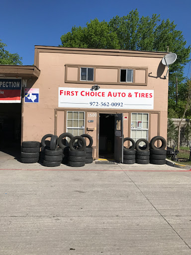 Used Tire Shop «First Choice Auto & Tires», reviews and photos, 1500 S McDonald St, McKinney, TX 75069, USA