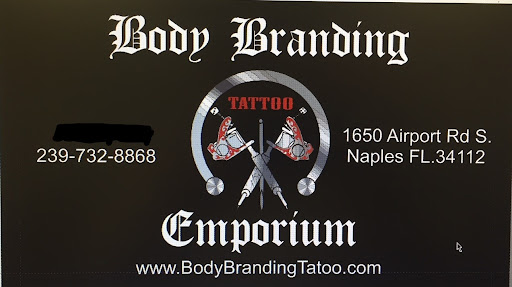 Tattoo Shop «Body Branding Tattoo Emporium», reviews and photos, 1650 Airport Pulling Rd S, Naples, FL 34112, USA