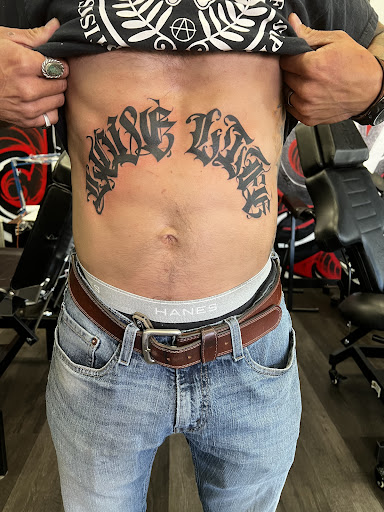 Explore nephew tattoo ideas, creative tattoo ideas in Silver City, available at Independent Ink Tattoo