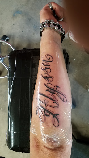 Explore head tattoo ideas male, creative tattoo ideas in Glendale, available at Bad Intentions Tattoo, Piercing & Supply, LLC