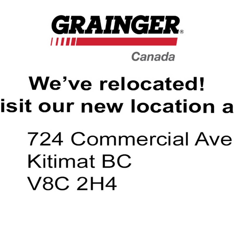 Acklands-Grainger **relocated to 724 Commercial Ave**