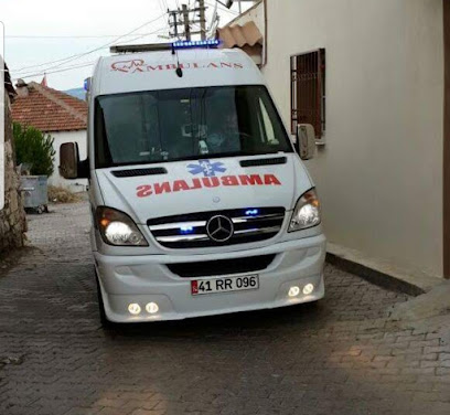 İzmir özel ambulans ve oksijen tüpü konsantratör alım satım kiralama