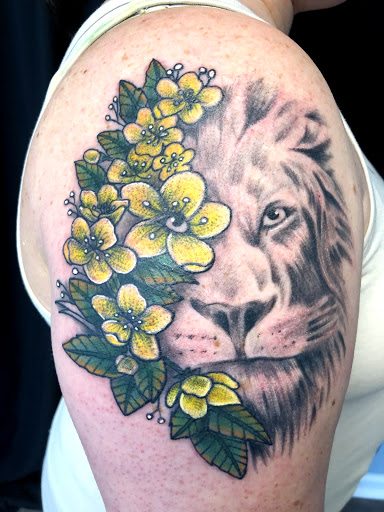 Explore grogu tattoo ideas, creative tattoo ideas in Greenfield, available at Tattoos In Time Studio
