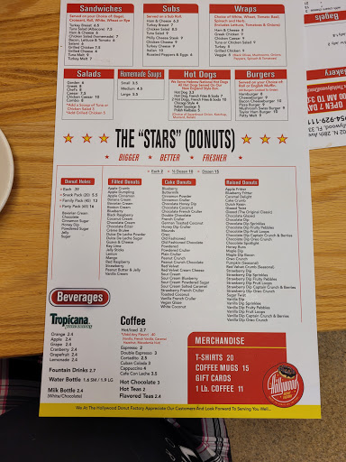 Donut Shop «Dandee Donuts Factory», reviews and photos, 102 N 28th Ave, Hollywood, FL 33020, USA