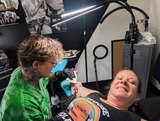 Explore nice arm tattoo ideas, creative tattoo ideas in Leesburg, available at The Body Gallery