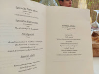 Carte du Bel Deuit...Trattoria à Baldissero Torinese