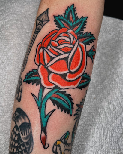 Explore cute heart tattoo ideas, creative tattoo ideas in Nashua, available at Sundance Tattoo Parlor