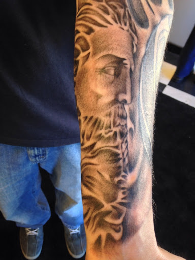 Explore medieval knight tattoo ideas, creative tattoo ideas in Troy, available at The NY Tattoo Gallery LLC