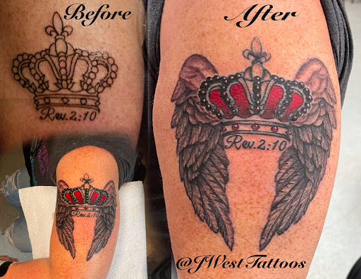 Explore charmed tattoo ideas, creative tattoo ideas in Hartselle, available at Kingdom Minds Ink