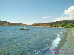 Limni Thermisia beach'in fotoğrafı geniş ile birlikte