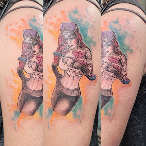 Explore tattoos tramp stamp ideas, creative tattoo ideas in Traverse City, available at Pinups & Needles