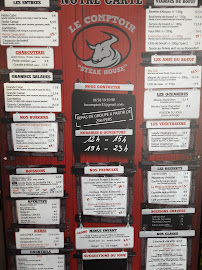 Carte du Le comptoir steakhouse à Lacanau