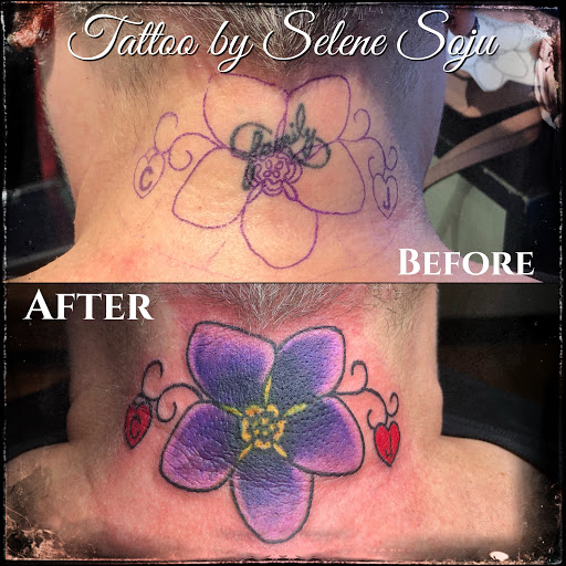 Explore deer hunting tattoo ideas, creative tattoo ideas in Asheboro, available at Blue Luna Tattoo Company, LLC