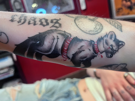 Explore chest piece tattoo ideas for women, creative tattoo ideas in Pittsburgh, available at 10th Street Tattoo