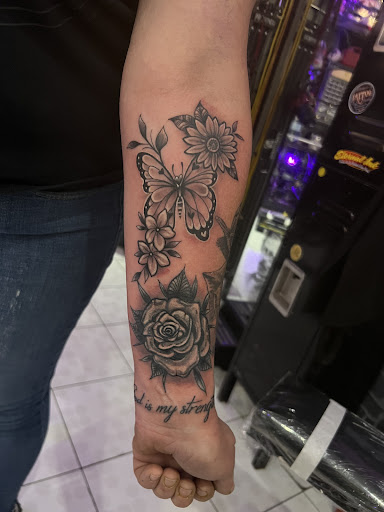 Explore valkyrie tattoo ideas, creative tattoo ideas in Bronx, available at Anarchy Tattoo Studios